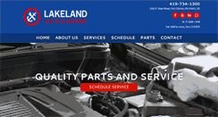 Desktop Screenshot of lakelandautomarine.com
