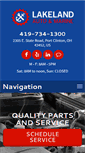 Mobile Screenshot of lakelandautomarine.com